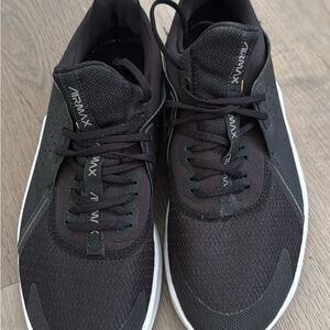 Nike Air Max Black and White Men's Sneakers